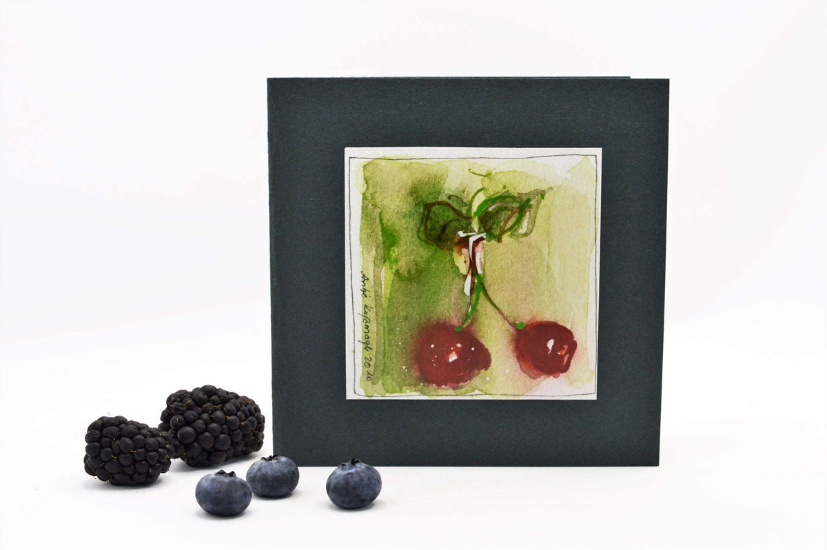 Cherries Greeting Card