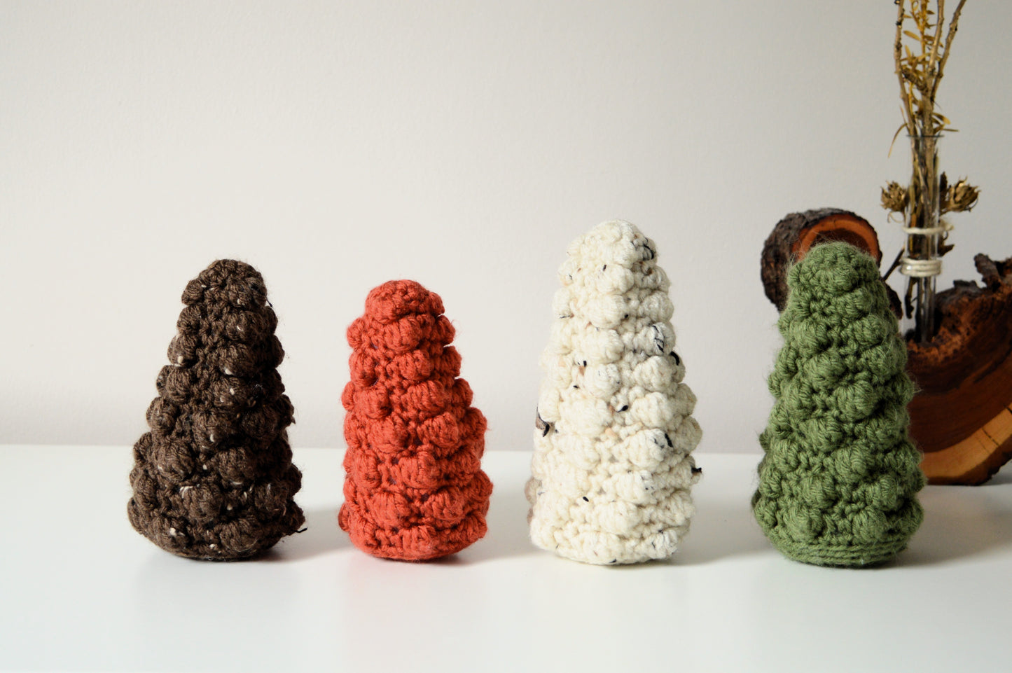 Crochet Christmas Trees