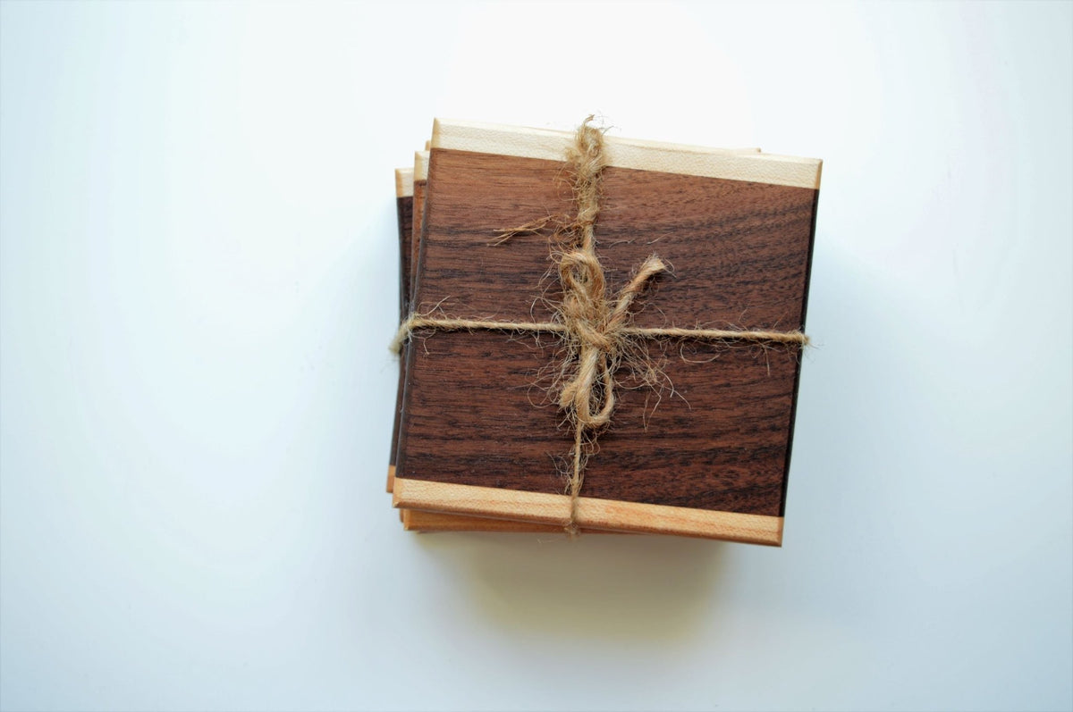 Walnut Wood Coasters