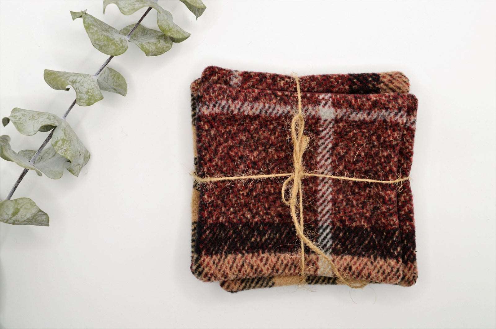 Fabric Coasters - Tartan