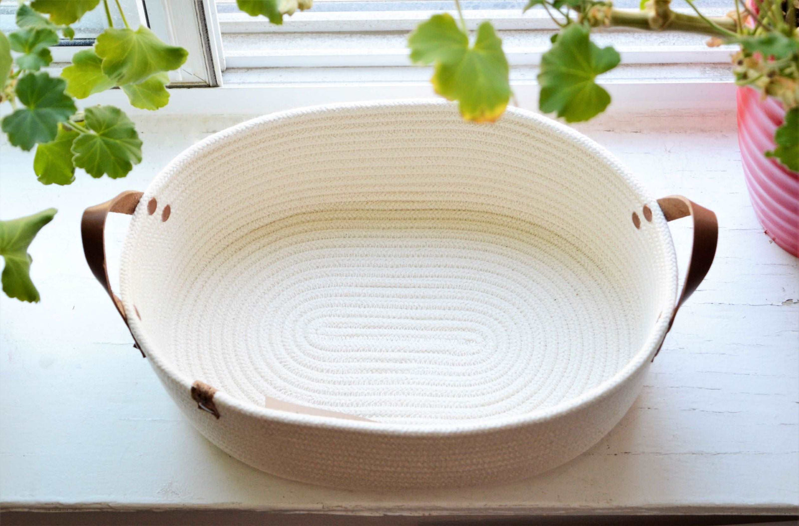 Cotton Rope Basket - Natural