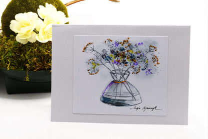 Bouquet Greeting Card Antje Koßmagk