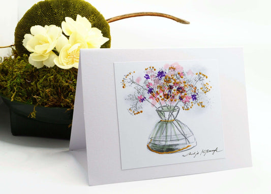 Bouquet Greeting Card Antje Koßmagk