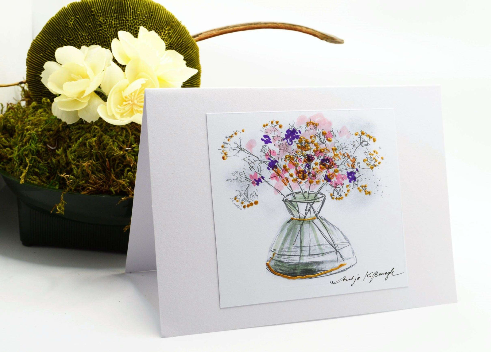 Bouquet Greeting Card