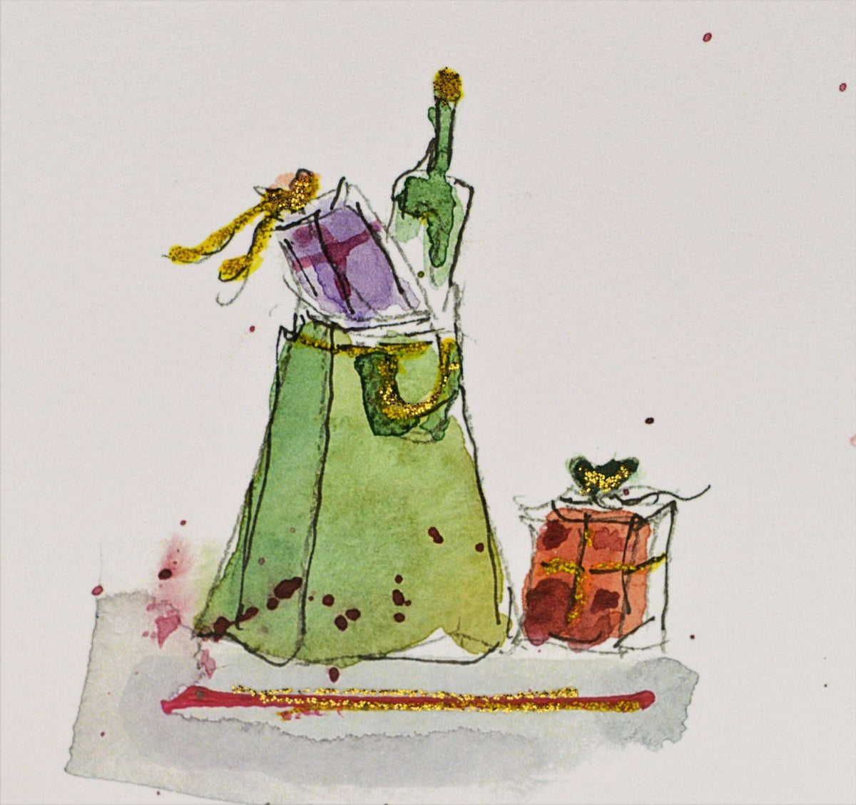 Gift Bag Greeting Card