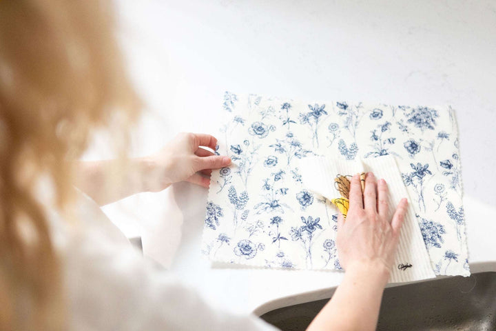 Beeswax Food Wrap Set - Vintage Botany