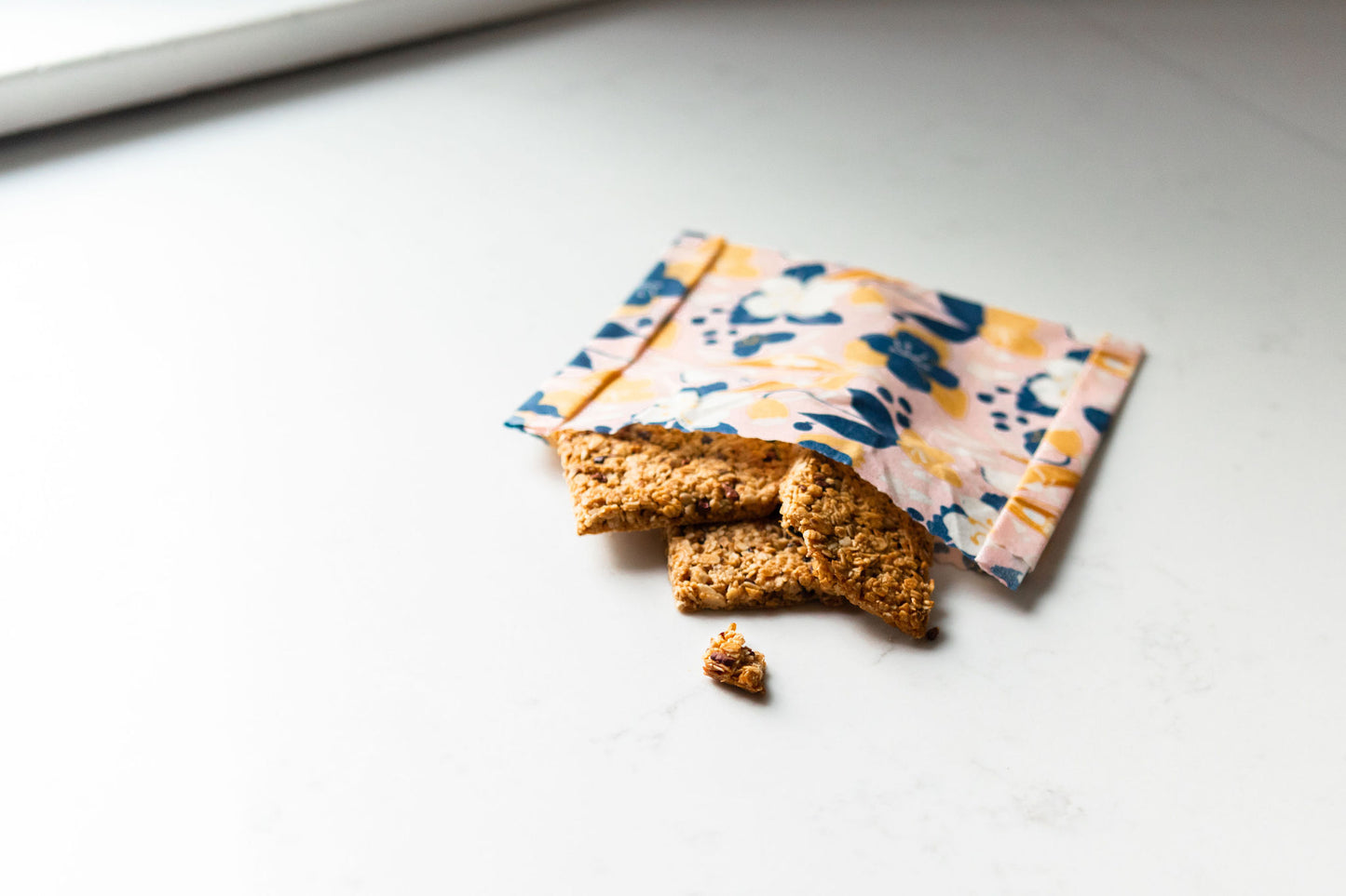 Beeswax Food Wrap Set - Amber Blueberry