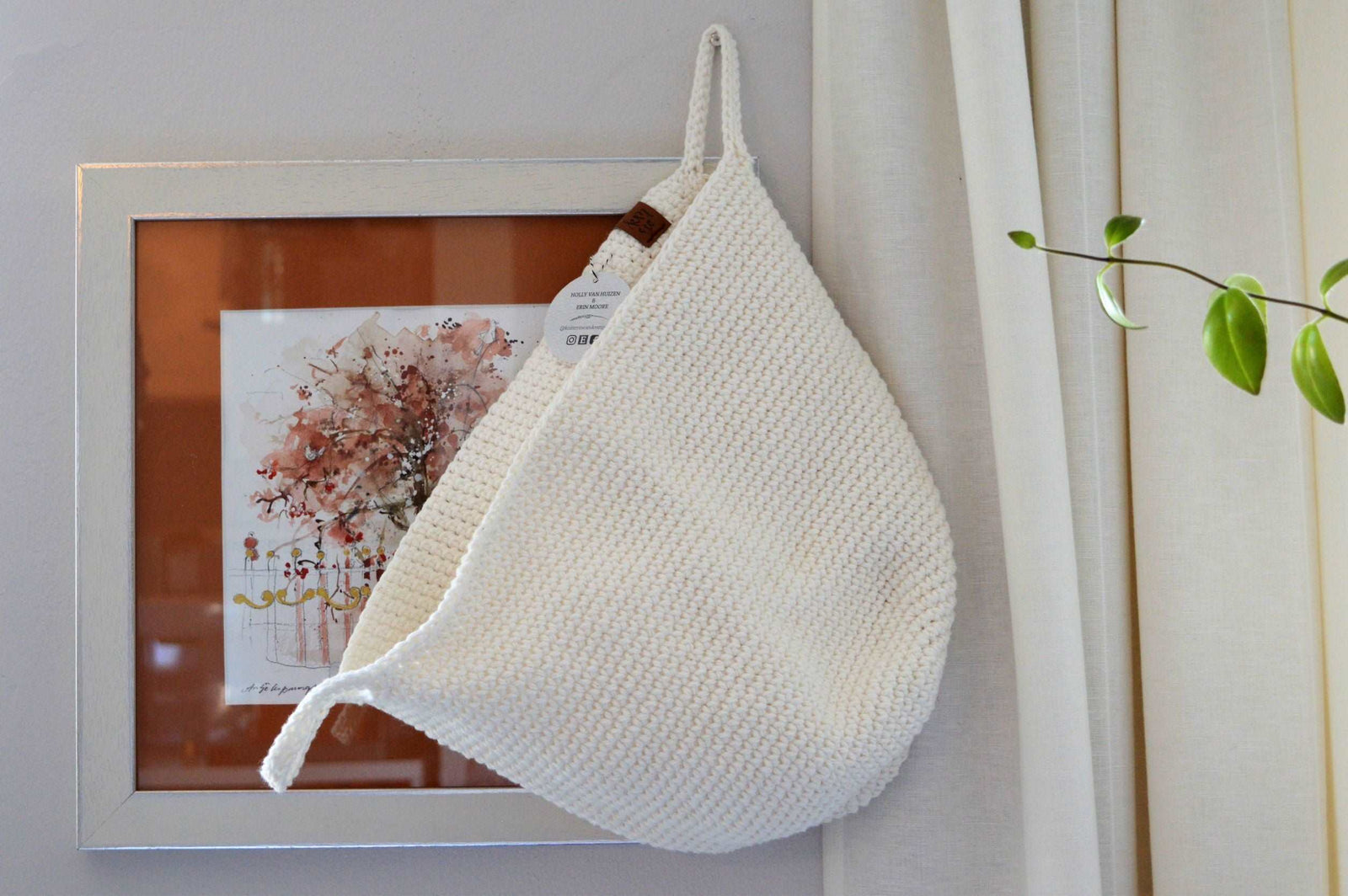 Hanging Cotton Basket