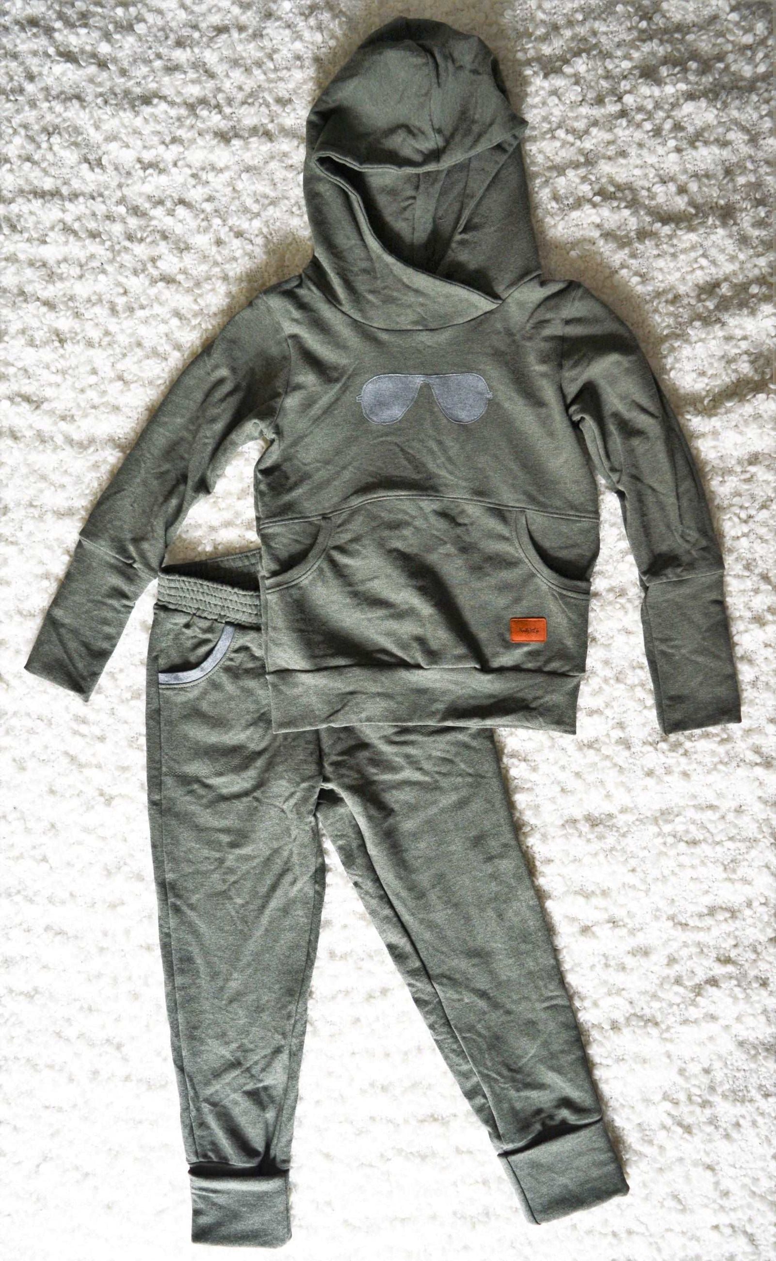 Green Kids Loungewear Set - 6 - 9 years