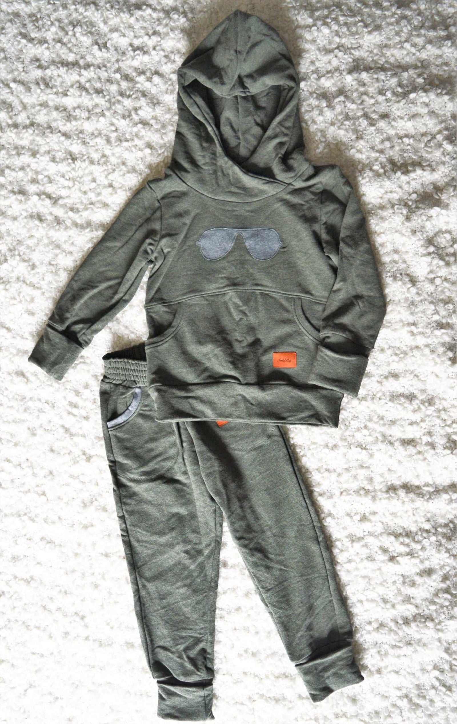 Green Kids Loungewear Set - 3 - 6 years