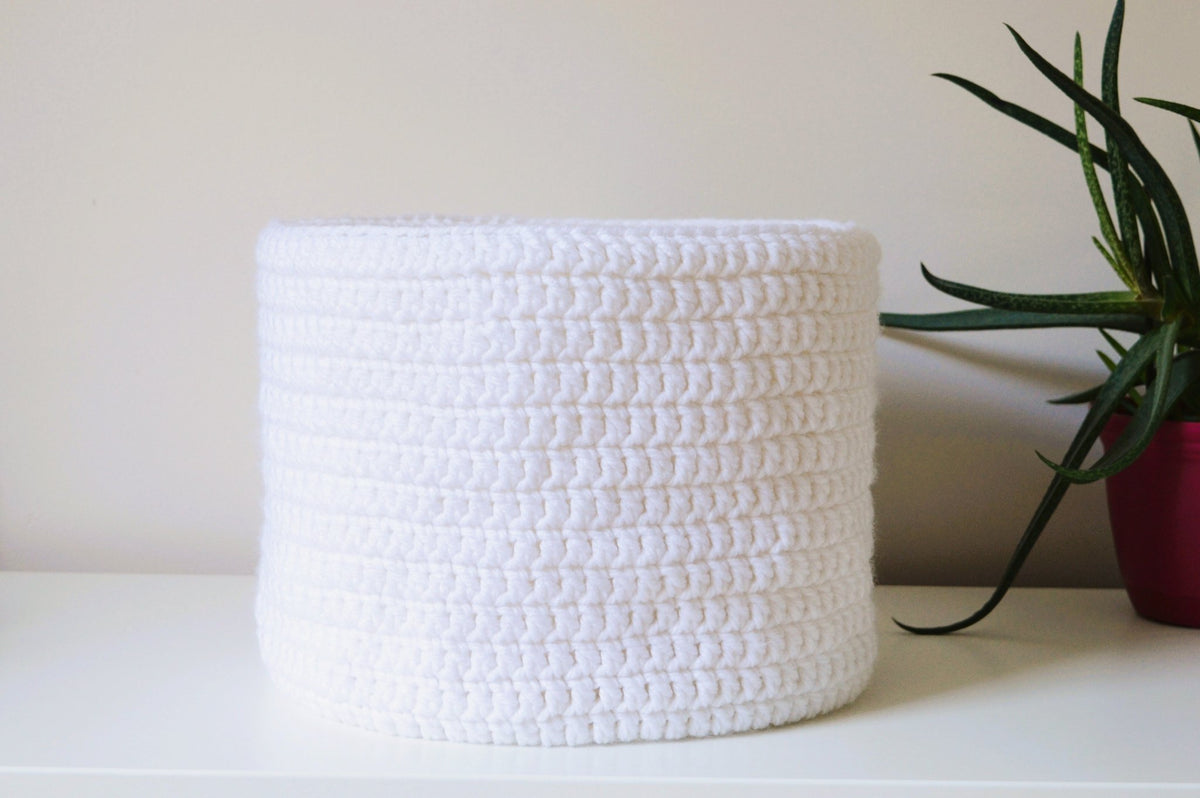 Crochet Basket - Large
