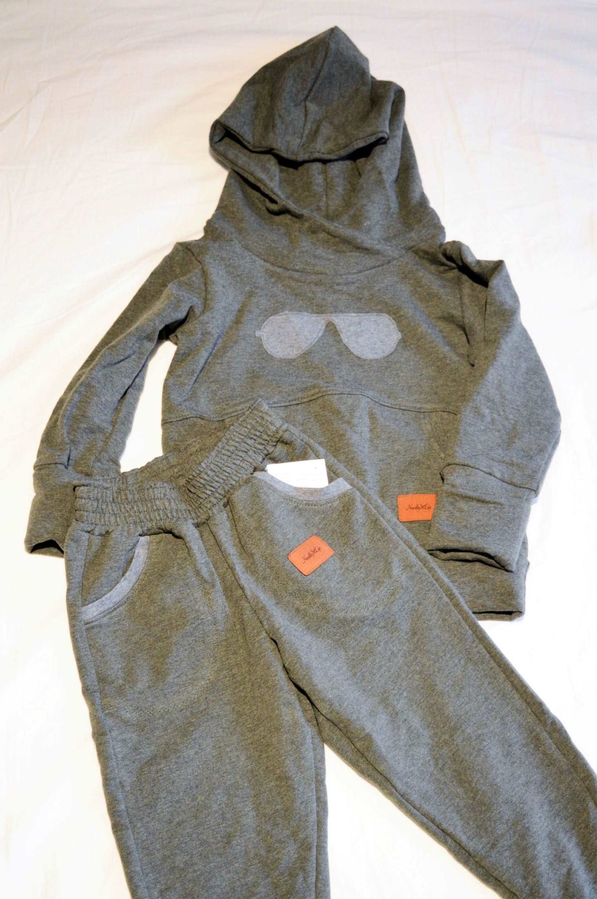 Green Kids Loungewear Set - 3 - 6 years