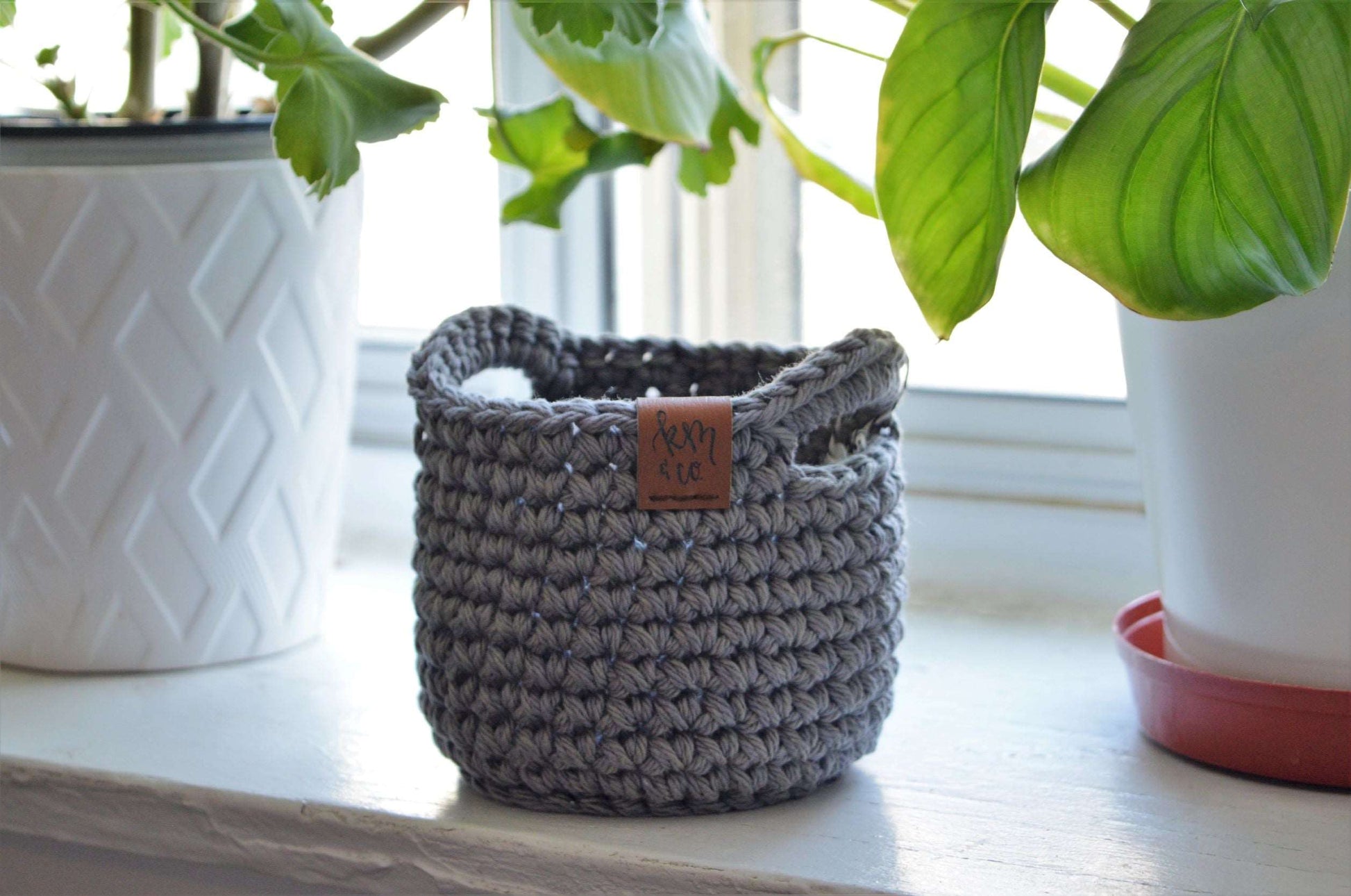 Cotton Basket - Mini Knitterme and Company