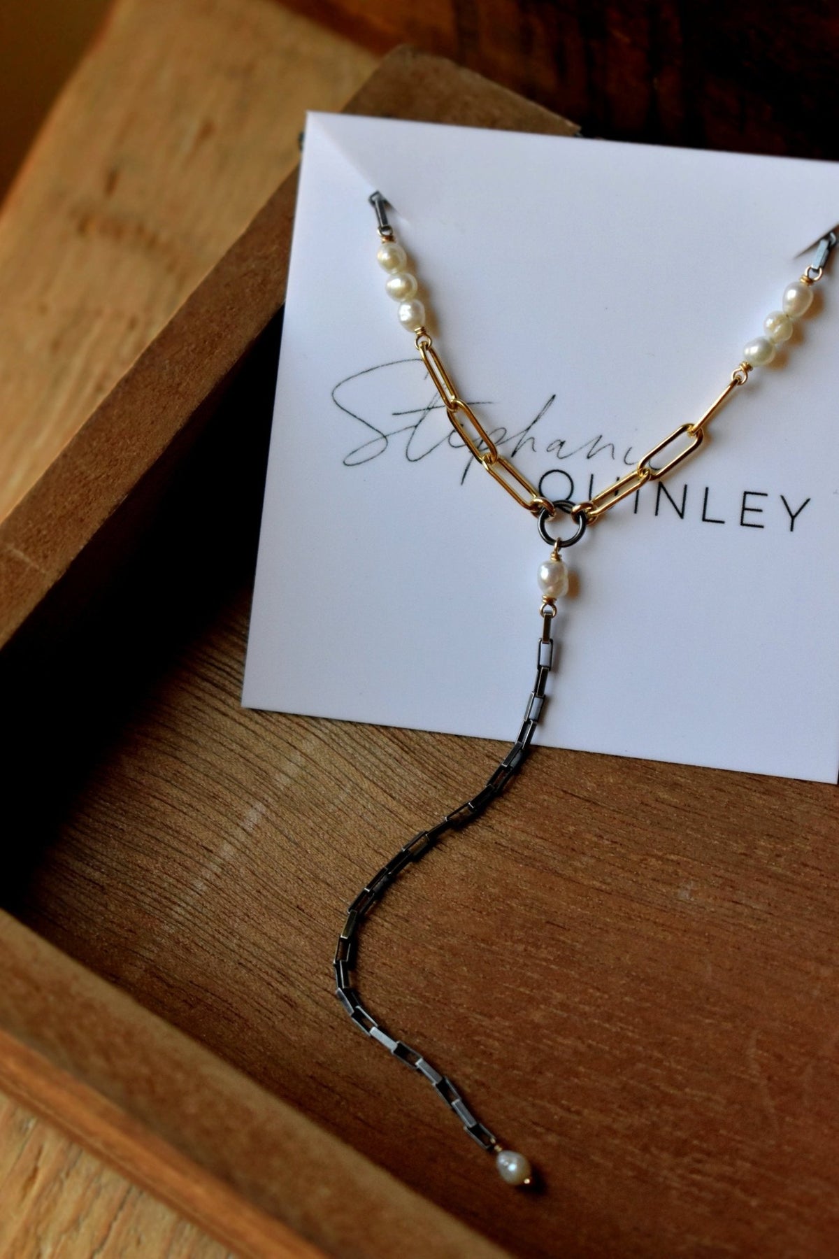 Long Drop Necklace - Matilda