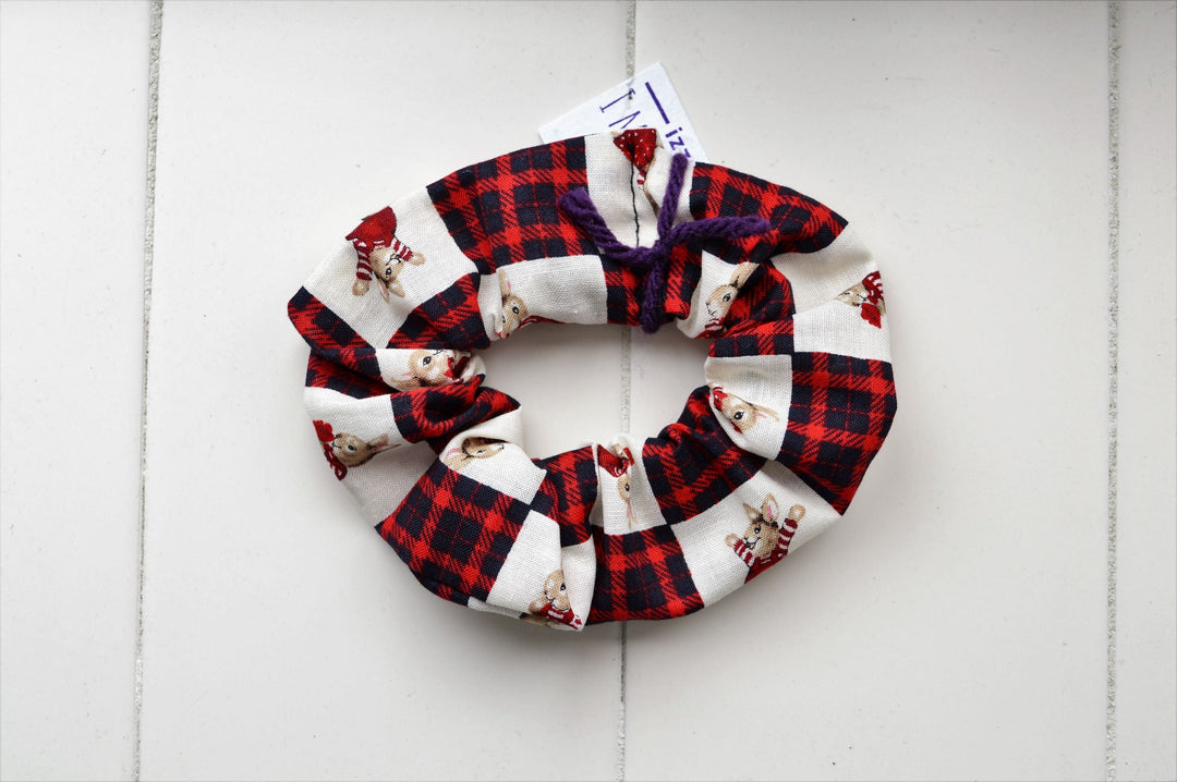 Scrunchie - Red Plain