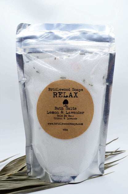 Epsom Bath Salts  - Relax Bridlewood Soaps