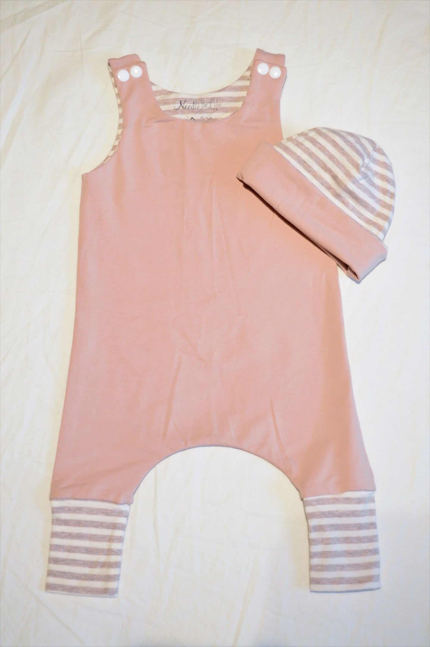 Pink Romper Set 0-3 months