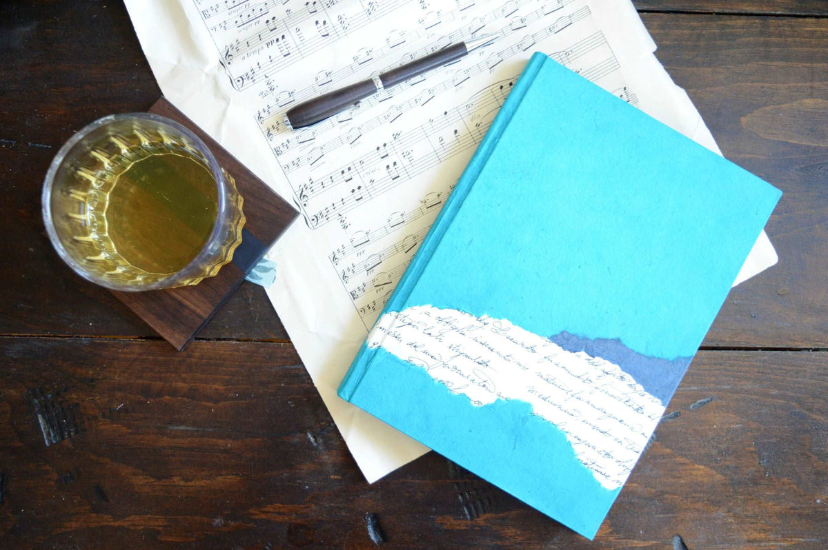 Drawing Sketchbook - Pensées Bleues
