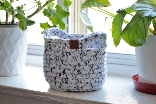 Cotton Basket - Small Knitterme and Company