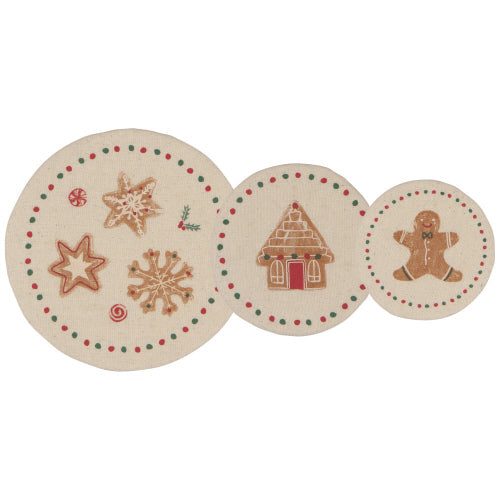 Christmas Cookies Mini Bowl Covers