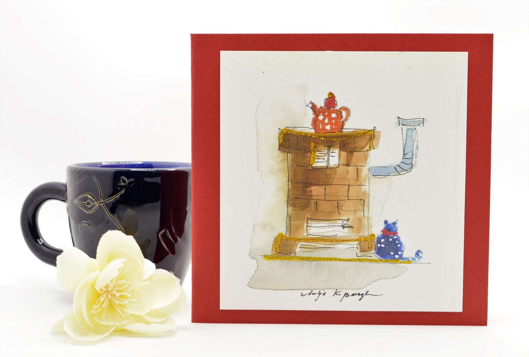 Cozy Chimney Greeting Card