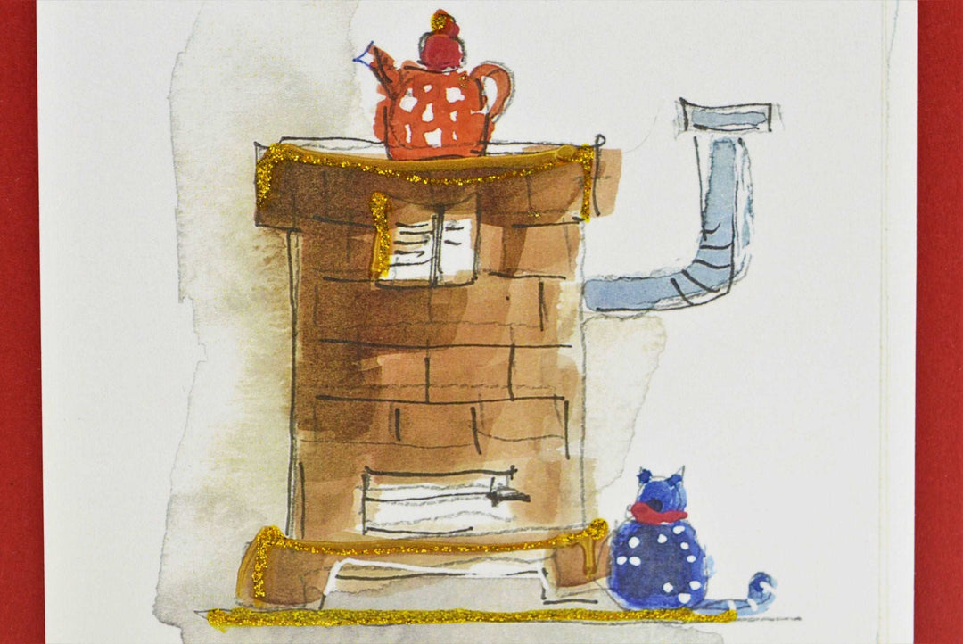 Cozy Chimney Greeting Card