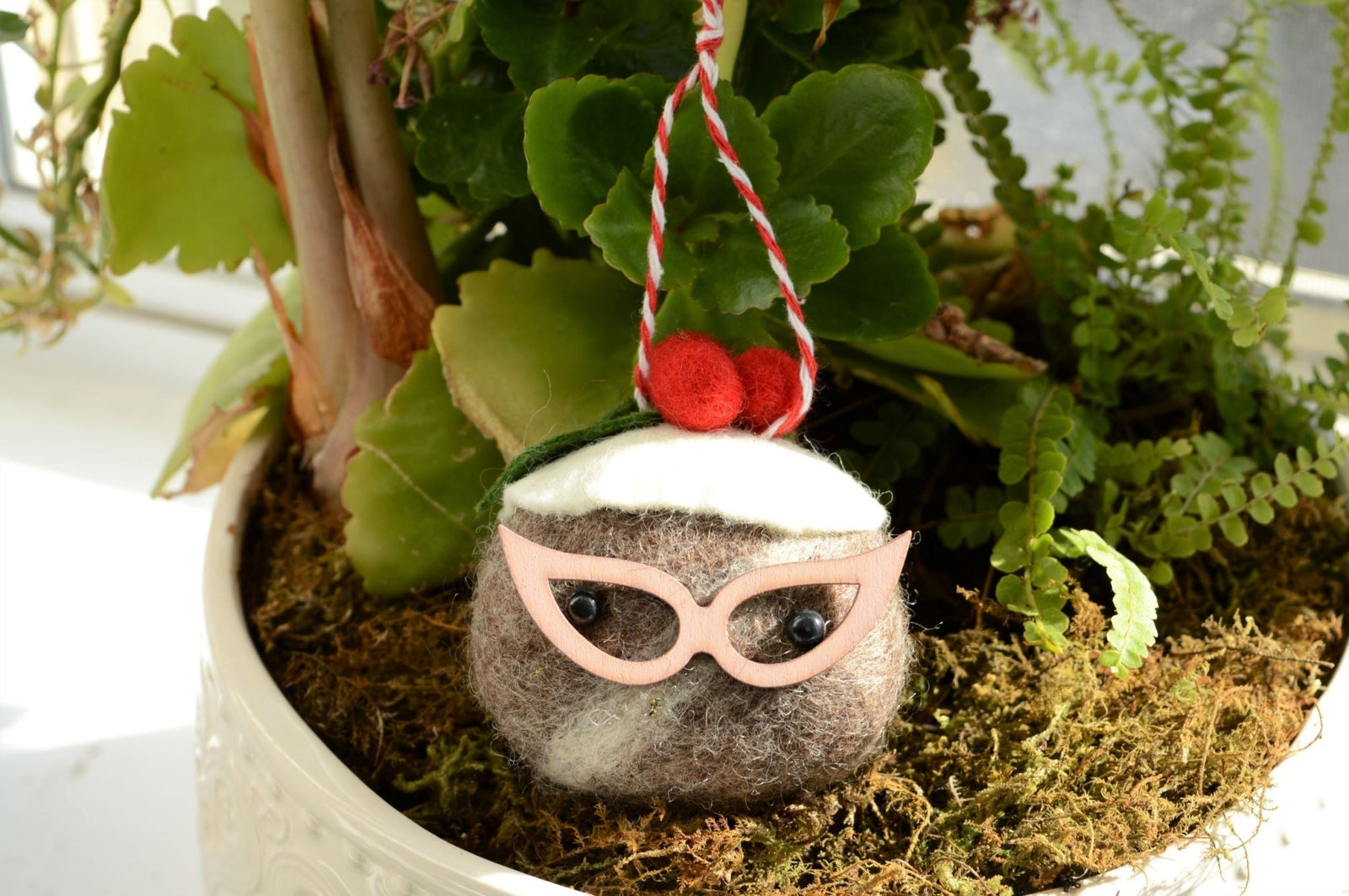 Stone Softie - Mrs. Santa