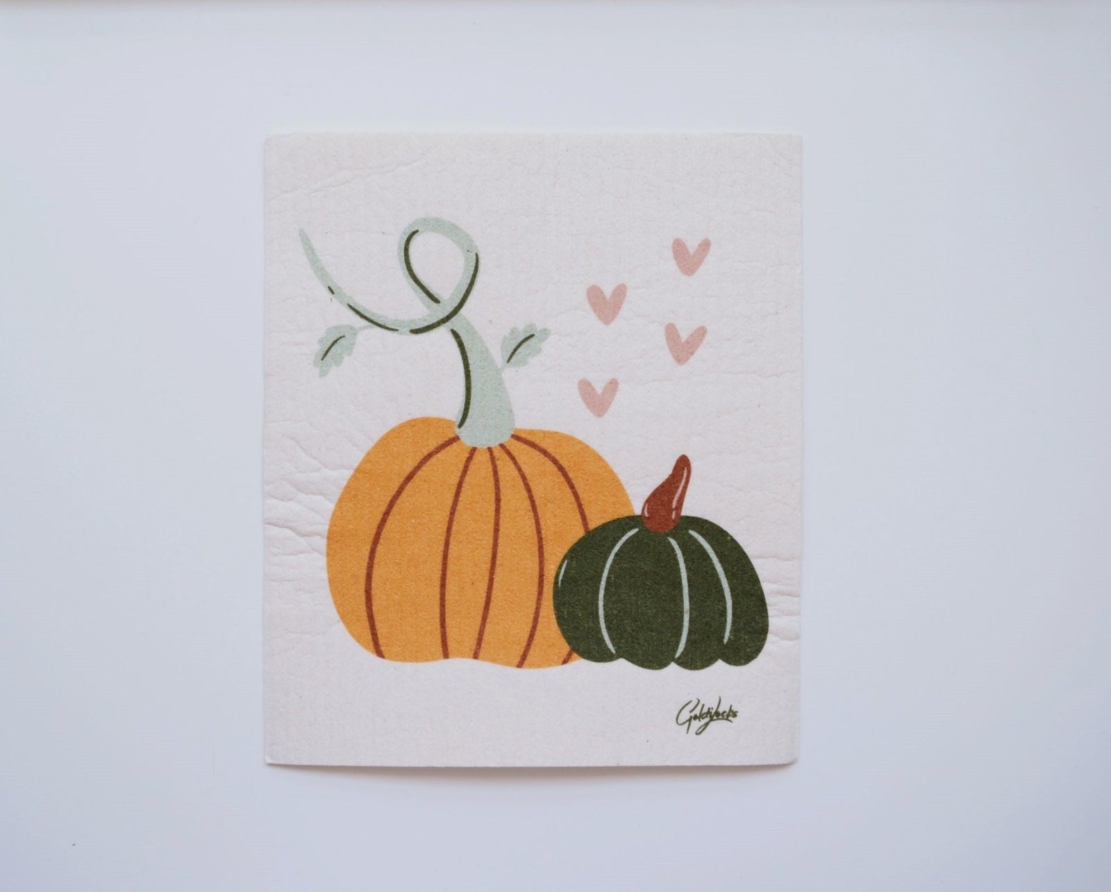 Swedish Dishcloth - Pumpkin