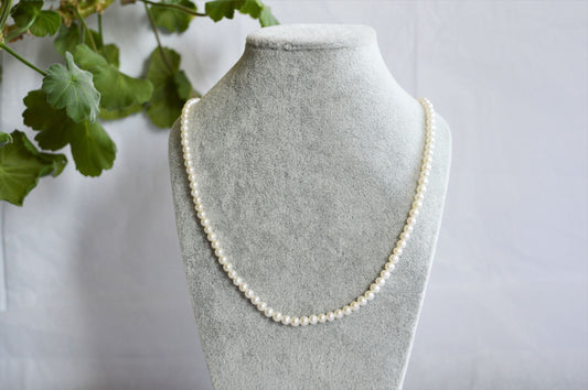 Pearl Necklace - Oval Love Raco Duo