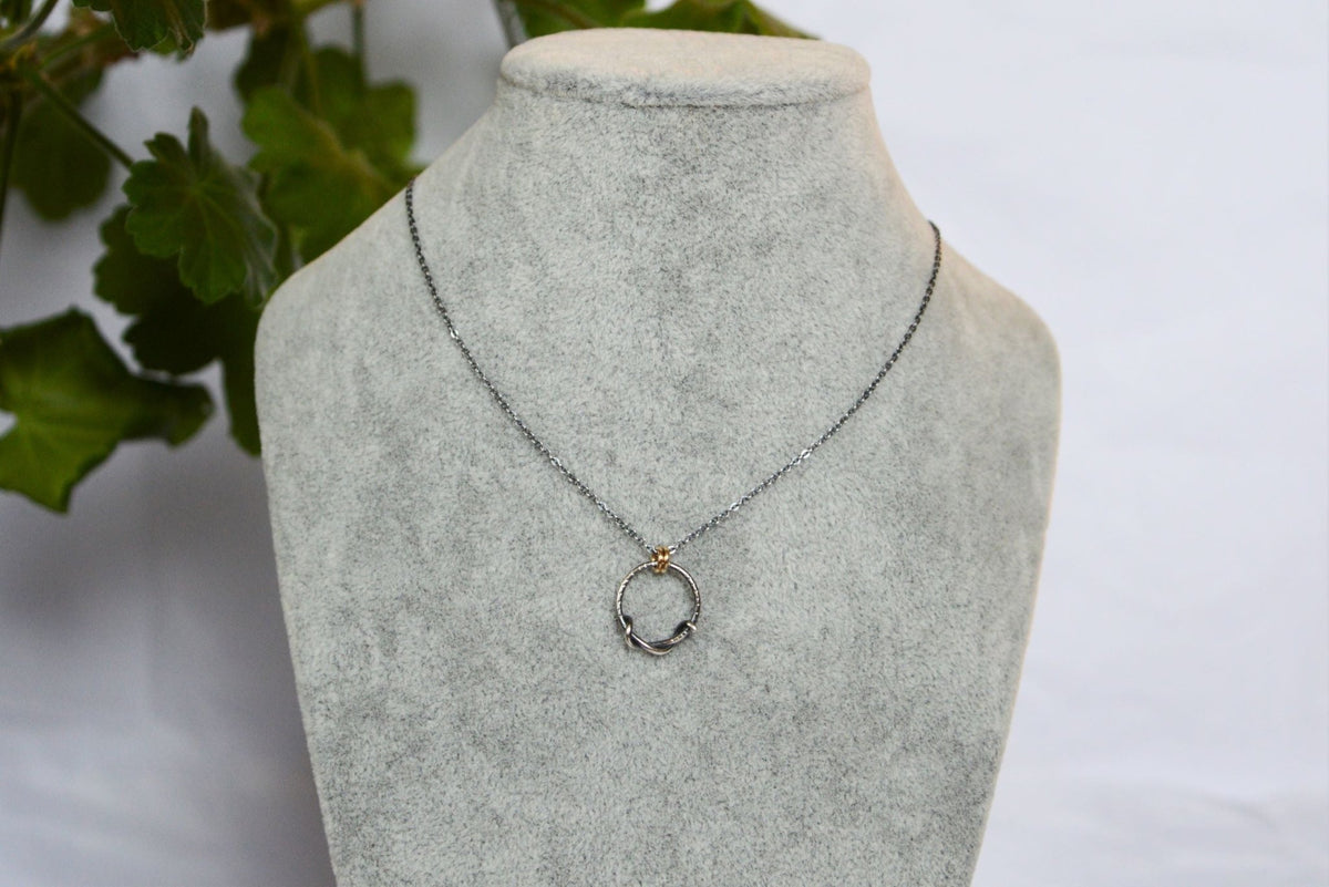 Vine Necklace - Silver