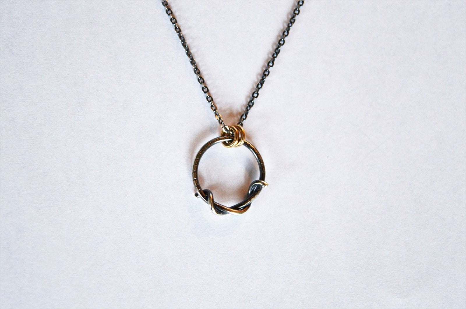 Vine Necklace - Silver