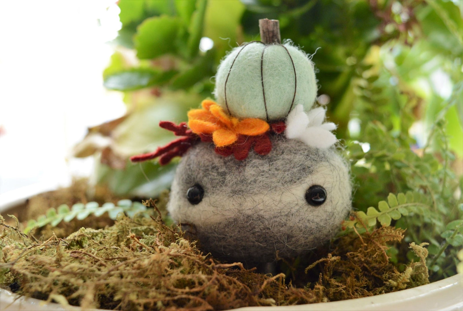 Stone Softies - Plant Pal Pumpkin