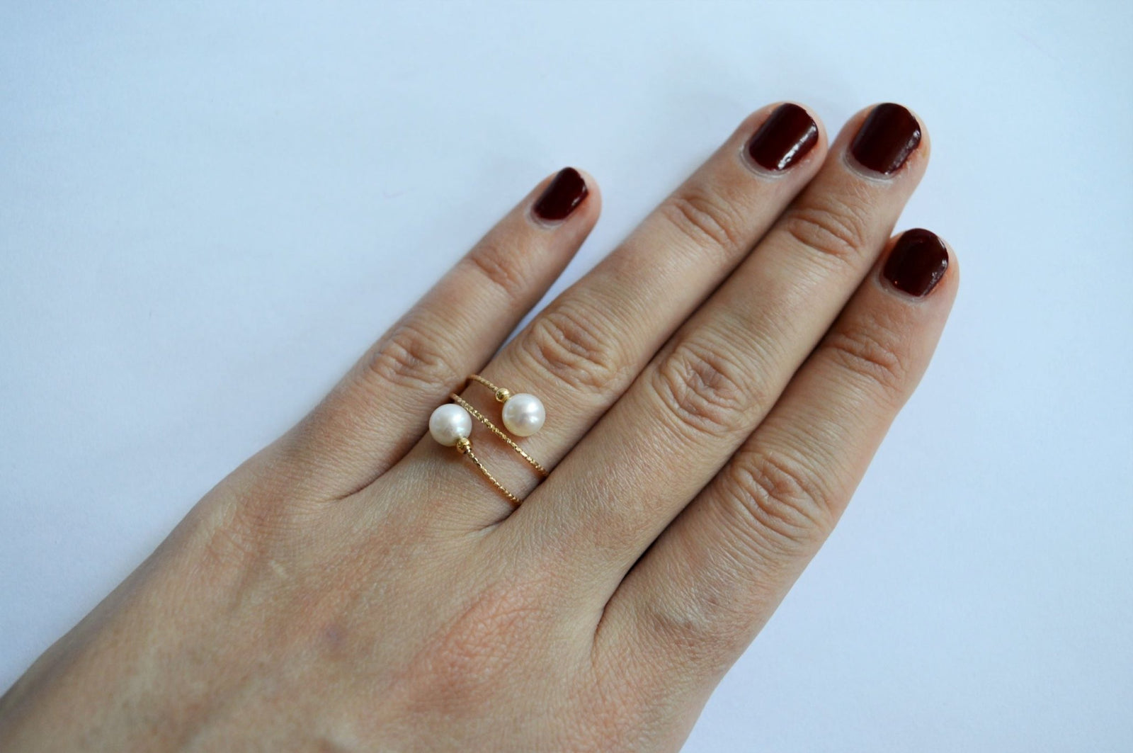 Pearl Ring - Gemini