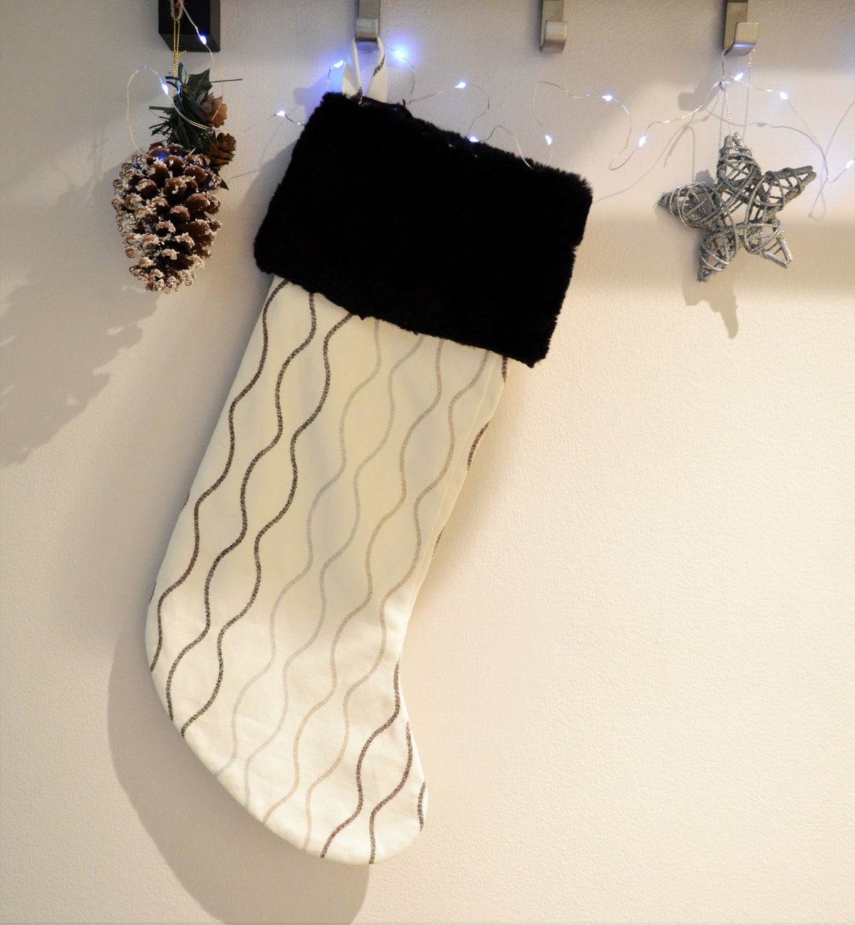 Holiday Stockings - Black&White