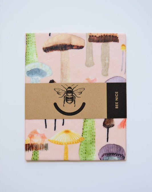 Beeswax Food Wraps - Shrooms Bee Nice
