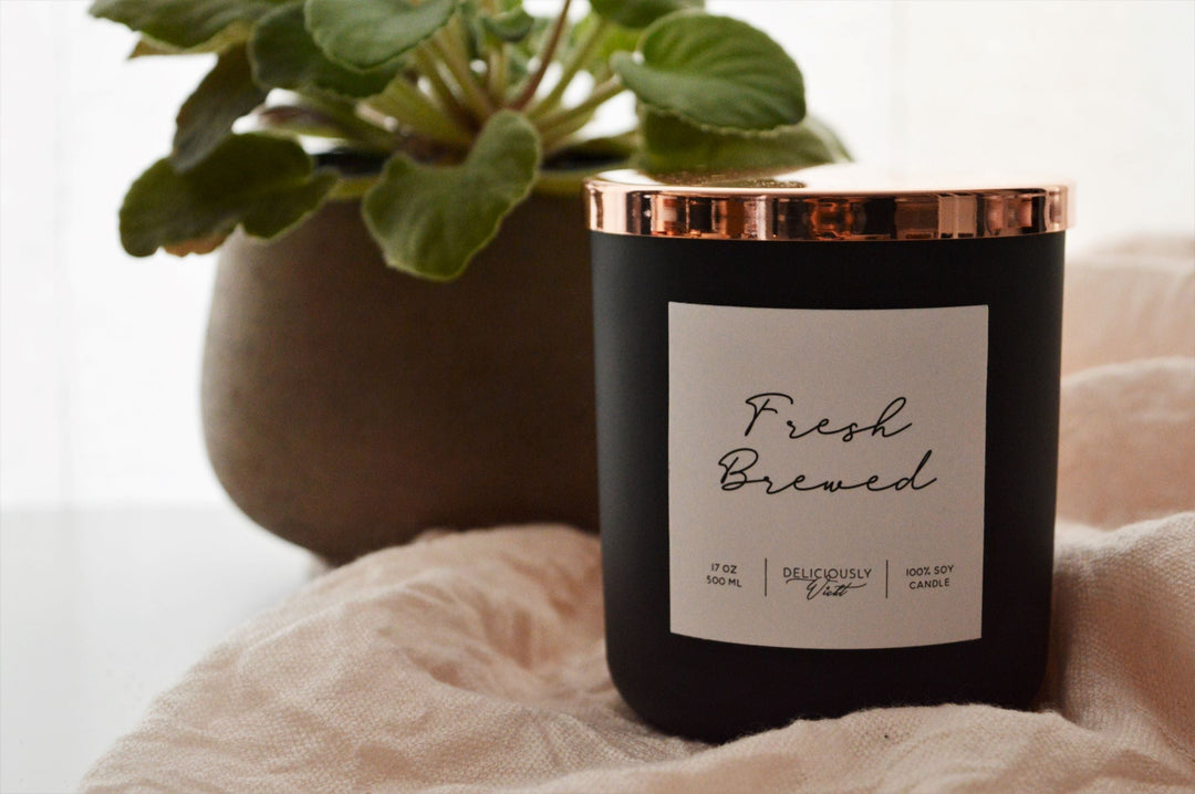 Luxury Candle - Fresh Brewed