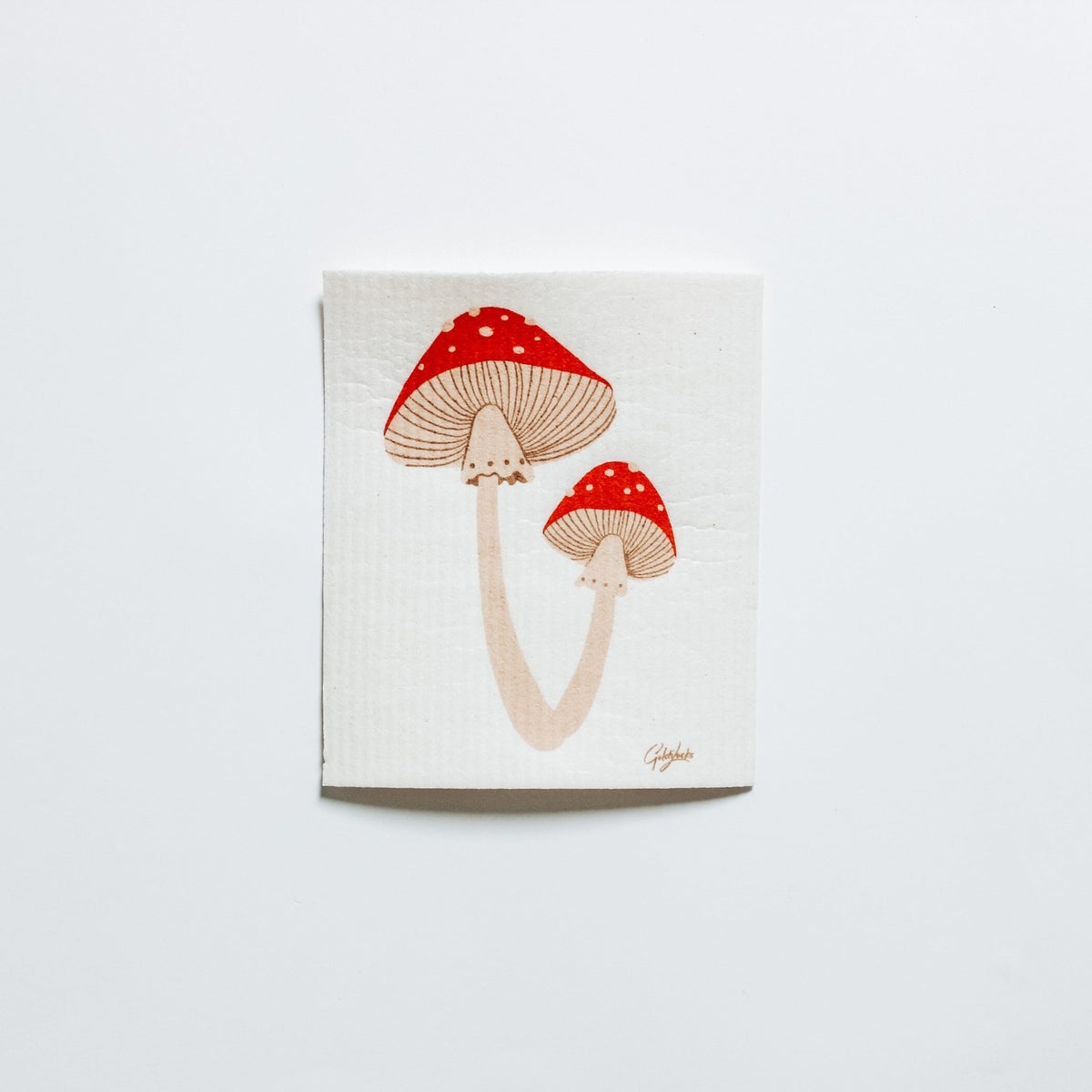 Swedish Dishcloth - Mushroom