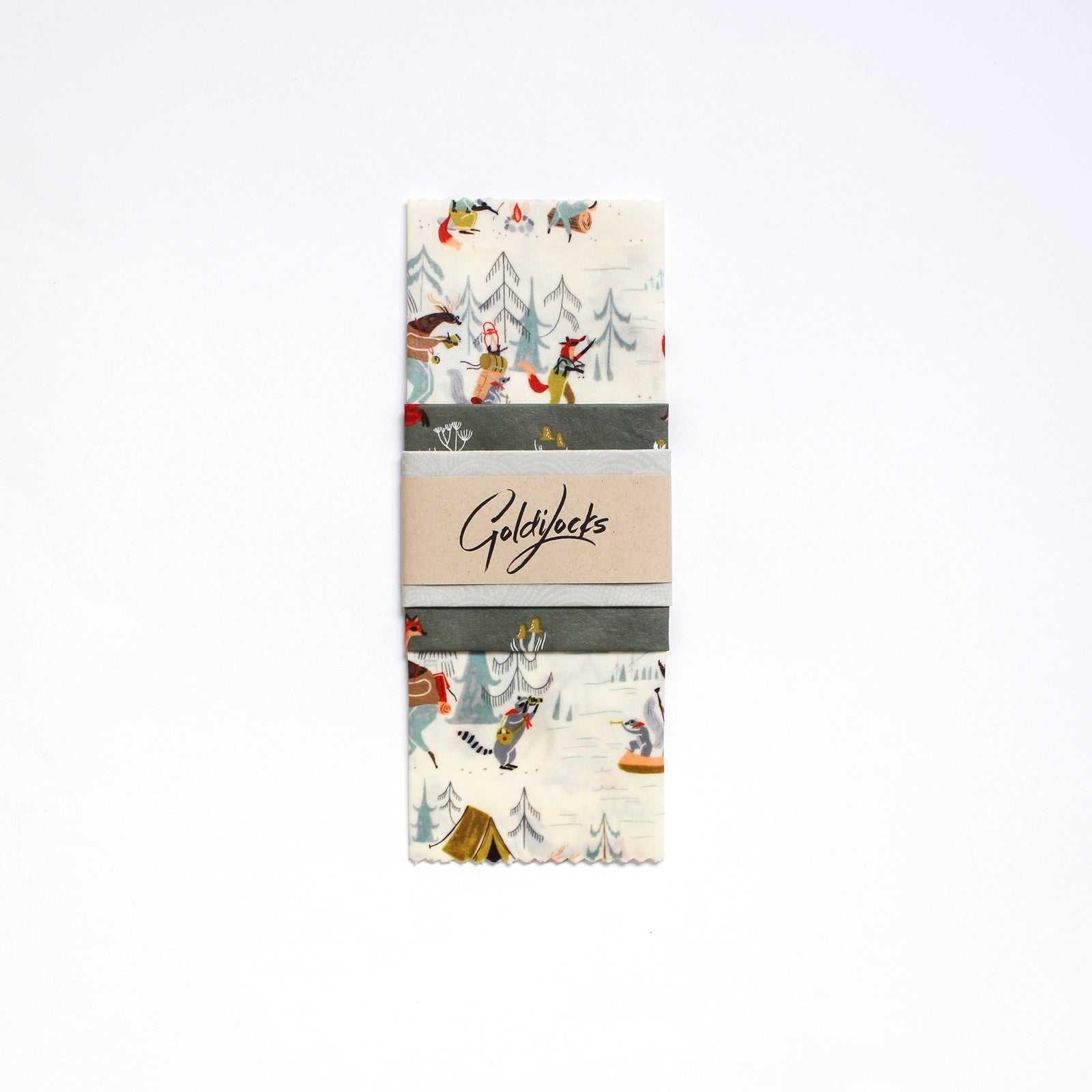 Beeswax Food Wrap Set - Furry Friends