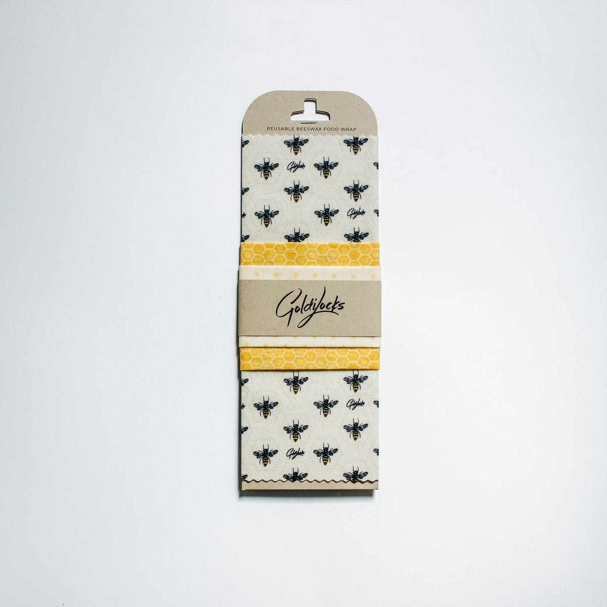 Beeswax Food Wrap Set - Honeybees