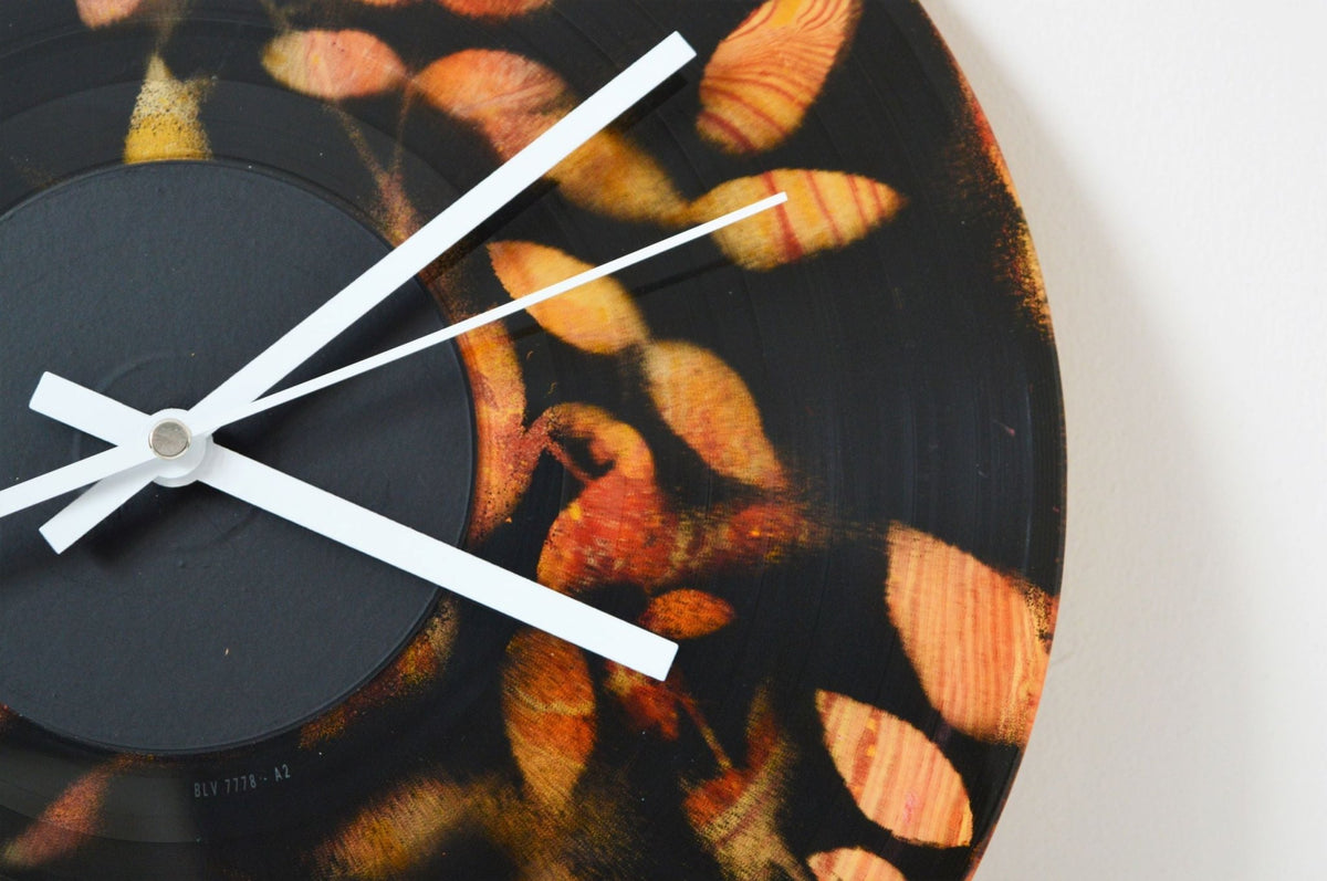 Vinyl Clock - Sakura