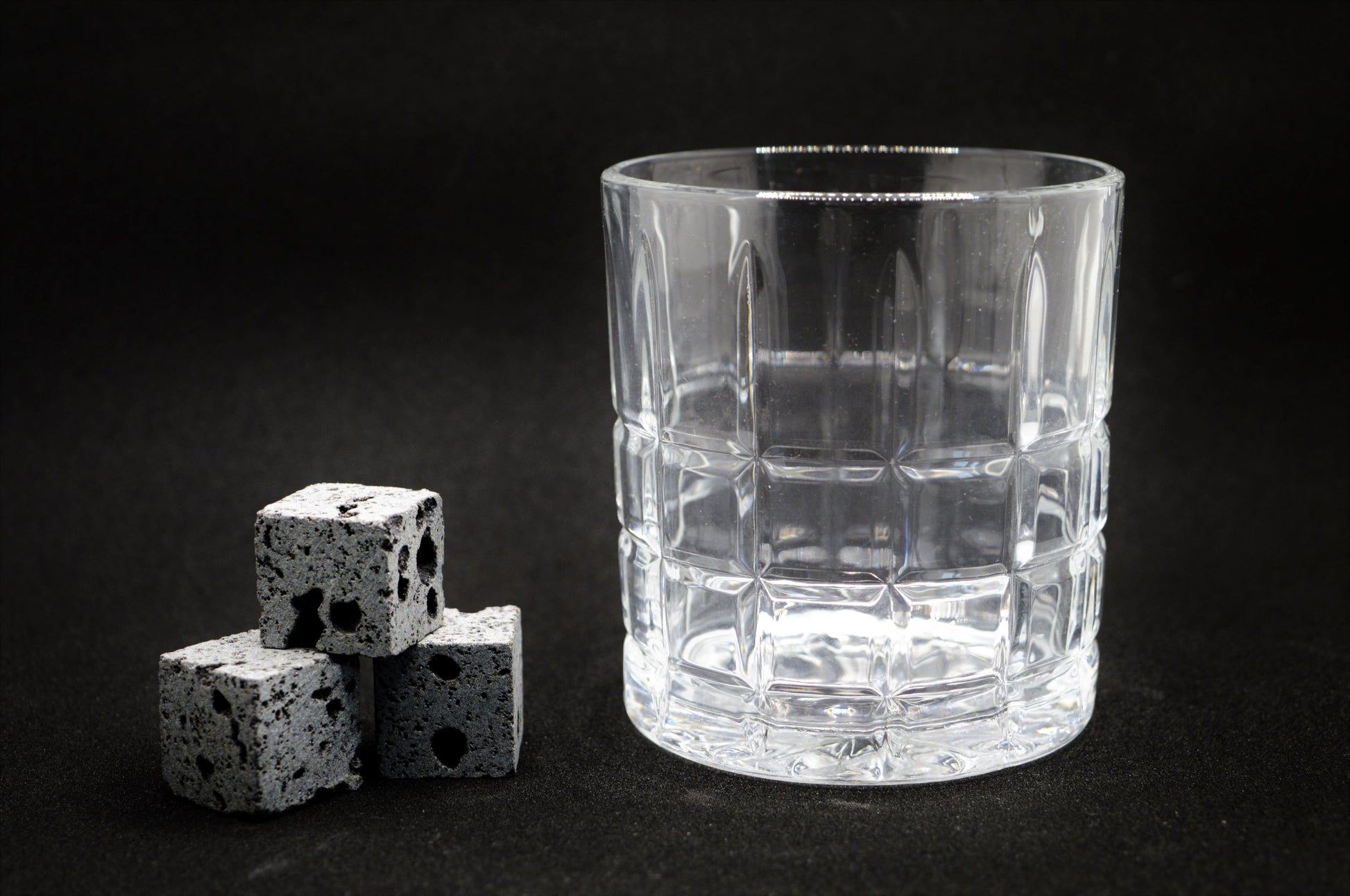 Whisky Glass Set - Square Pattern - Windseeker
