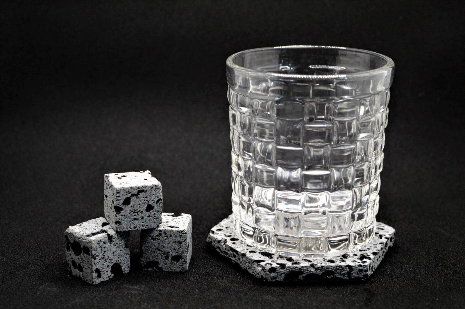 Whisky Glass Set - Small Squares
