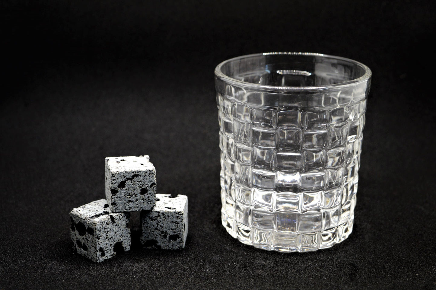 Whisky Glass Set - Small Squares Windseeker