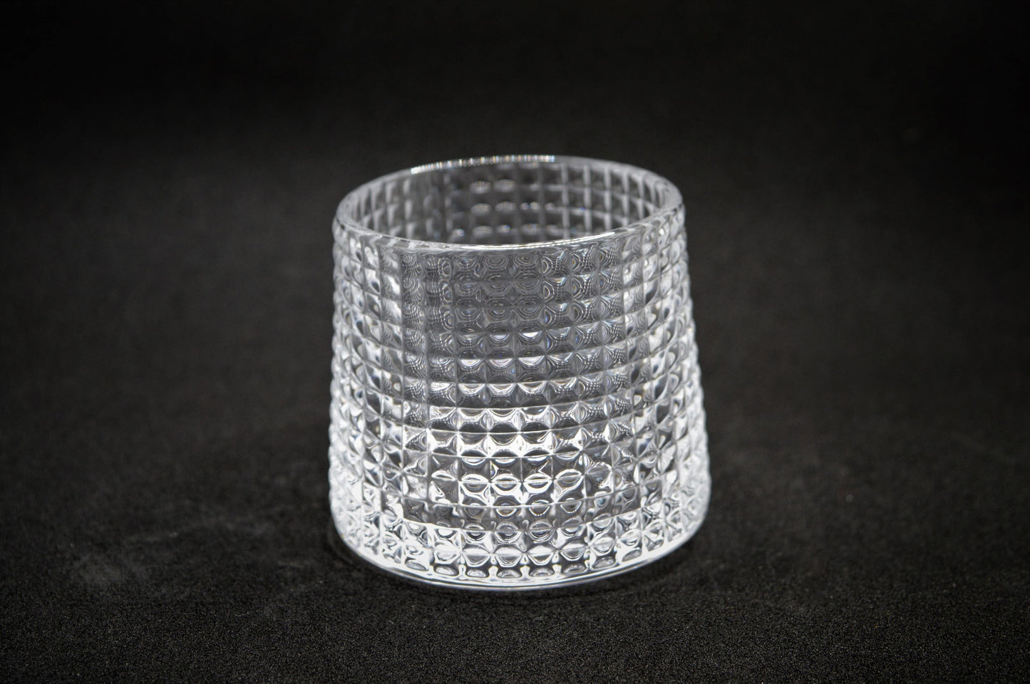 Wobble Whisky Glass Set - Small Squares Windseeker