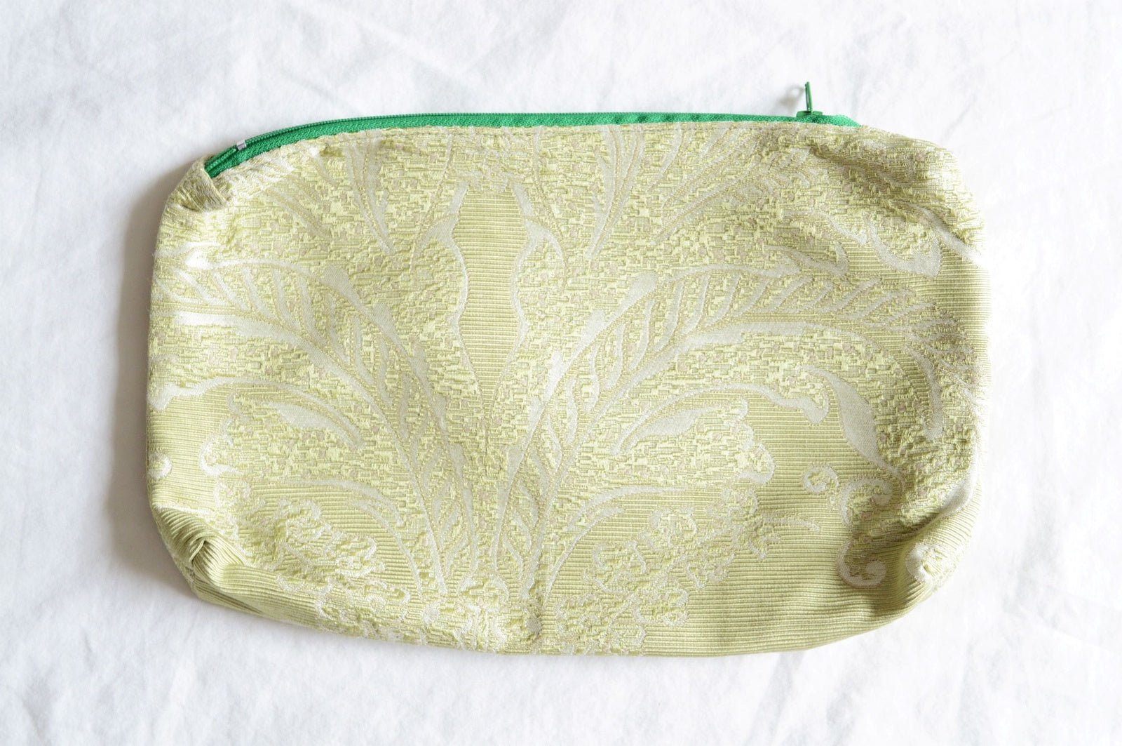 Large Zipper Pouch - Green
