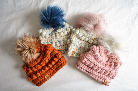 Toddler Bobble Beanies I'm in the Loop