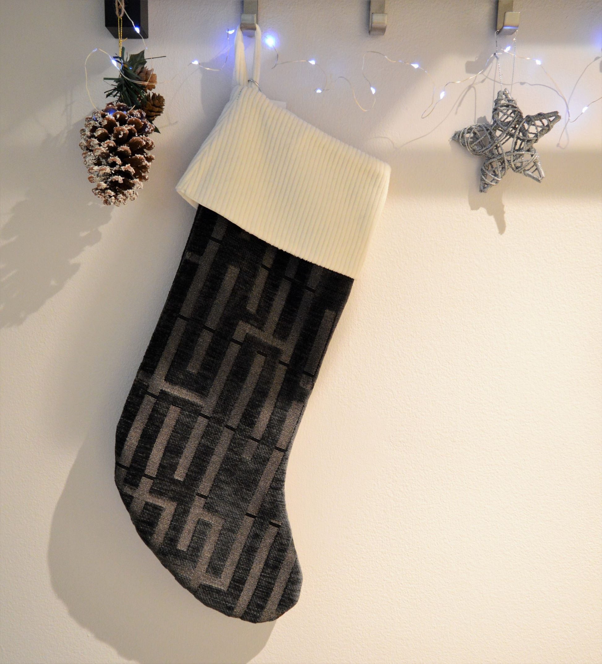 Holiday Stockings - Black&White Izzy's Imperfect Items