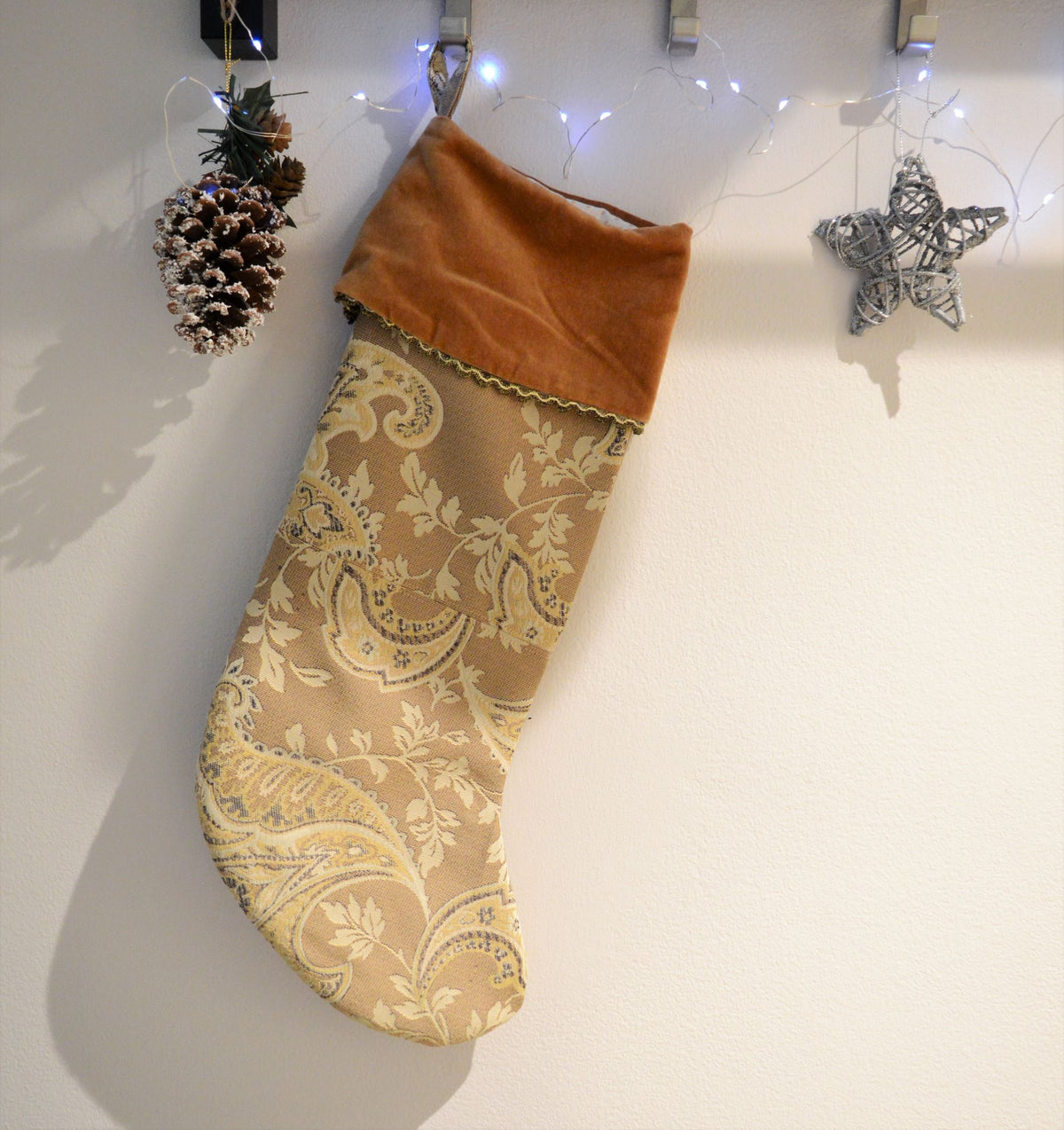 Holiday Stockings - Beige