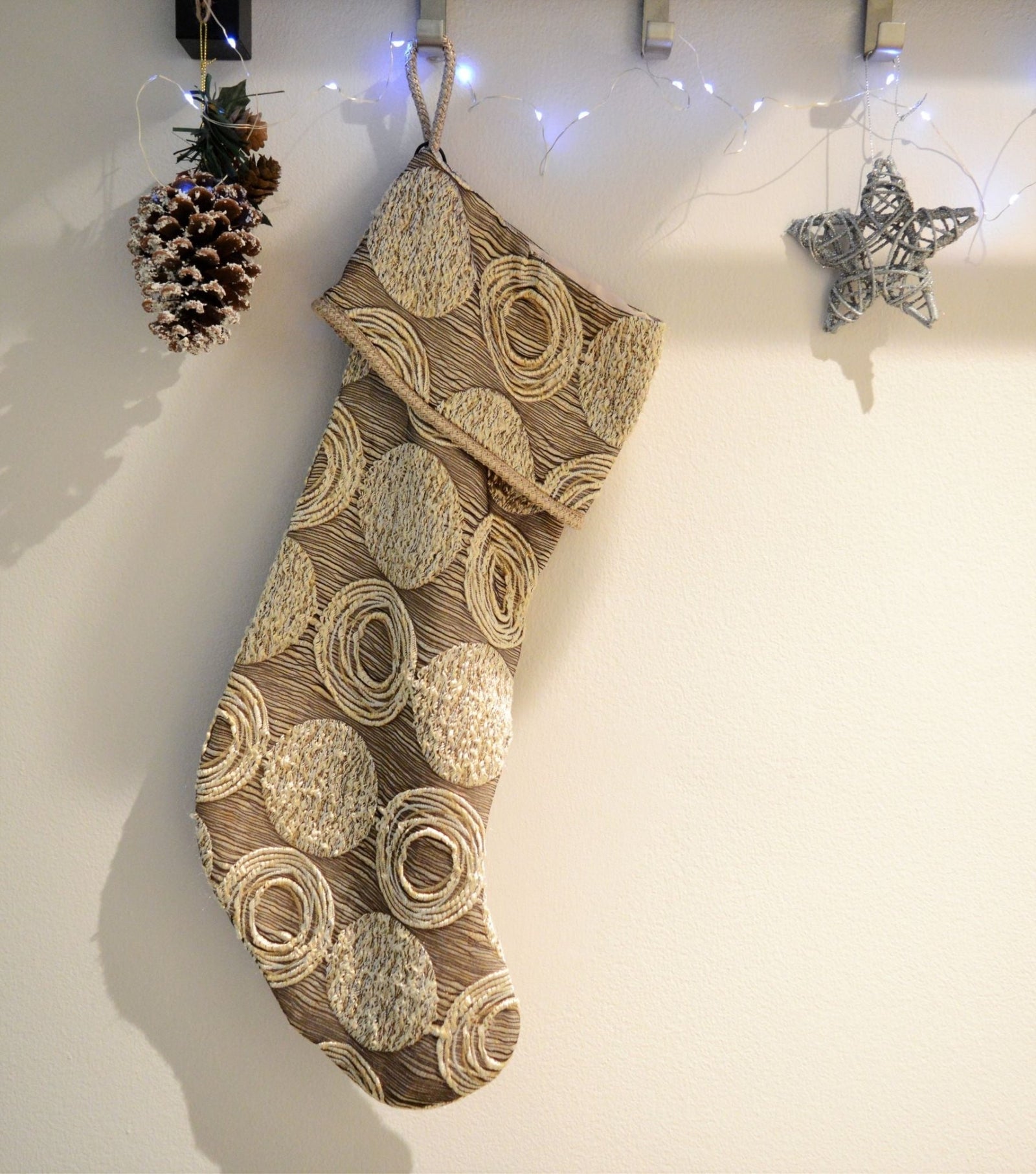Holiday Stockings - Beige