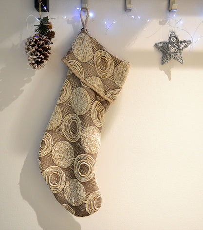 Holiday Stockings - Beige Izzy's Imperfect Items